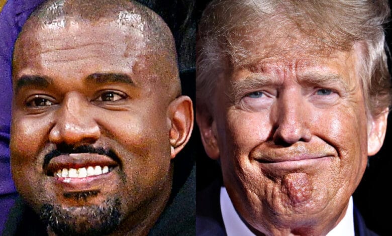 Kanye West Swarmed by Fans During His Unexpected Trump Rally Appearance Kanye West