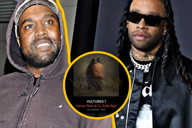 Kanye West & Ty Dolla $ign's 'Vultures 1' Removed from Apple Music Amid Distribution Dispute | WhatsOnRap Kanye West & Ty Dolla $ign