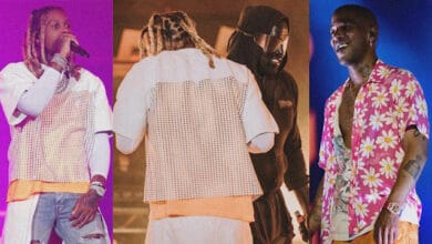 KANYE WEST APPEARS DURING LIL DURK