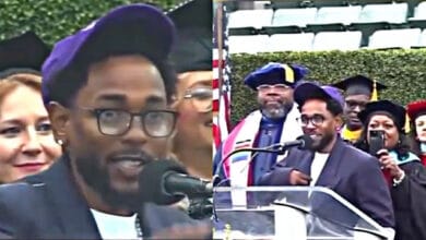 Kendrick Lamar Surprises Compton Community College Graduates with Inspiring Speech Weeks After Drake’s T-Shirt Troll Kendrick Lamar Inspires 2024 Compton College Graduates with Surprise Speech