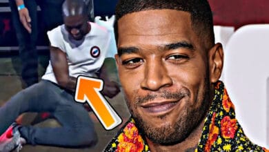 Kid Cudi Breaks His Foot After Jumping Off Coachella Stage Mid-Show: " I broke my foot today at the show" Kid Cudi Injured During Coachella Performance, Breaks Foot After Stage Jump