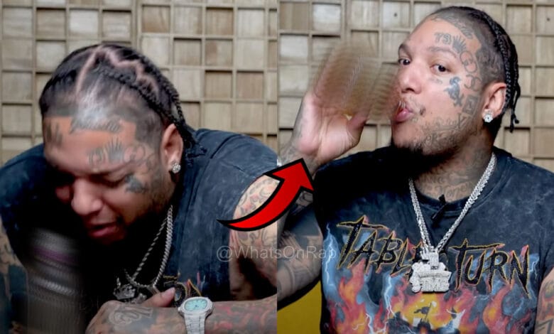 King Yella Passes Out After Drinking Crown Royal During Interview on Cam Capone News