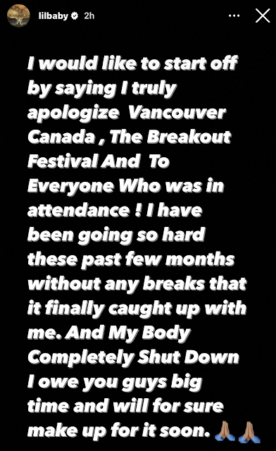 Lil Baby Fans Start A Riot, Destroy Concert Grounds After He Cancels Show At The Last-Minute