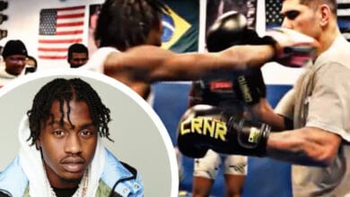 Lil Tjay and UFC Champion Alex Pereira Spar in Viral Video