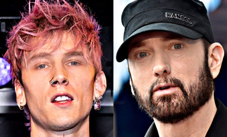Eminem Revives Beef with Machine Gun Kelly in