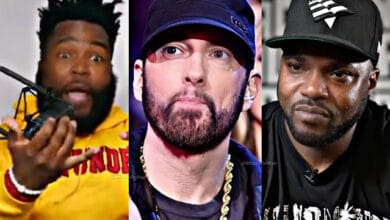 Math Hoffa Reacts to Dr. Umar's Remarks About Eminem During An Interview | WhatsOnRap Math Hoffa Disagrees with Dr. Umar on Eminem