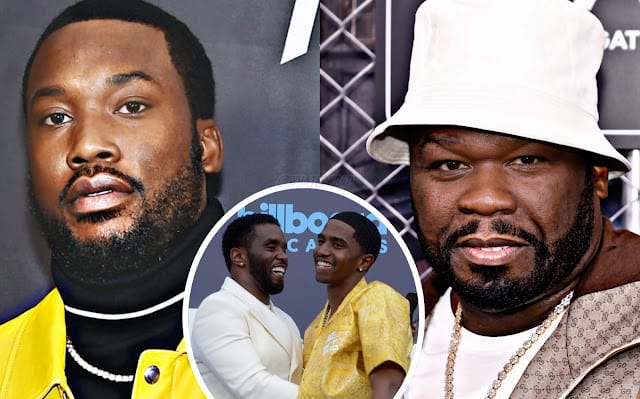 Meek Mill Blasts 50 Cent for Dragging Diddy's Son King Combs into Online Feud | WhatsOnRap Meek Mill Claps Back at 50 Cent for Targeting Diddy