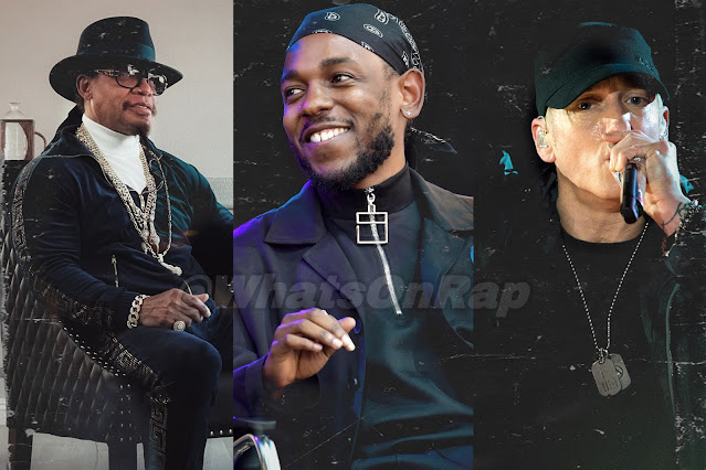 Melle Mel says Nobody wants to rap like Eminem. "A lot of people wanted to rap, like