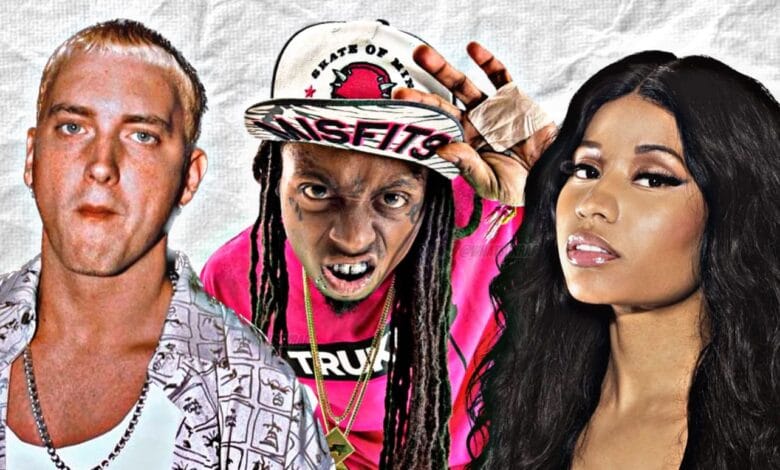 Nicki Minaj Praises Eminem's Lyricism, Puts Him in Her Top 3 Rappers Nicki Minaj Puts Eminem in Her Top 3 Rappers and Inspirations