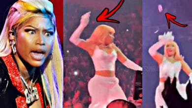 A Fan Throws Object at Nicki Minaj During Her Concert and Rapper Threw it Right Back Nicki Minaj Reacts to Object Thrown Onstage