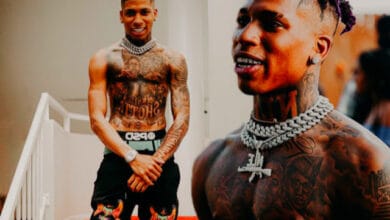 NLE CHOPPA Shouts IN PAIN During GETTING A SLEEVE TATTOO OF HIS LOST SON