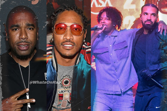 N.O.R.E. Says That Future Was Upset With Drake for Doing an Album With 21 Savage - WhatsOnRap N.O.R.E. says he heard a rumor that Future was upset with Drake for doing an album with 21 Savage