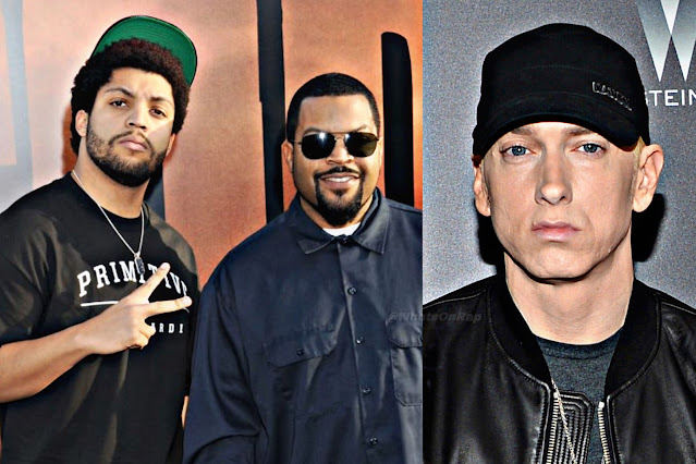 Ice Cube's Son, O’Shea Jackson Jr., Says Eminem Has the Most Iconic Opening Line in History and Praises Him as the Best Battle Rapper | WhatsOnRap O
