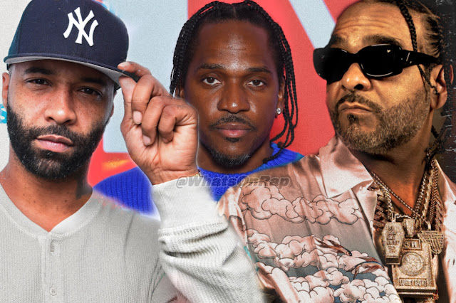 Pusha T and Jim Jones Spar in Rap Beef: Joe Budden Shares Insights.