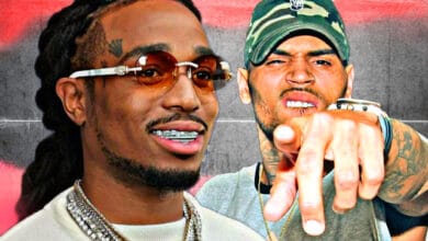 Quavo Fires Back at Chris Brown with New Diss Track "Over H*es & B*tches" featuring Takeoff Quavo Fires Back at Chris Brown with