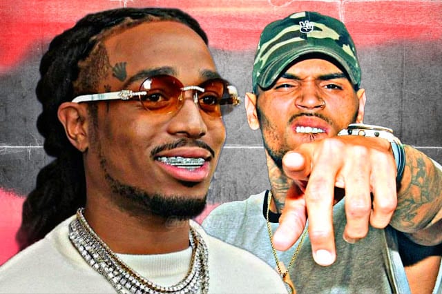 Quavo Fires Back at Chris Brown with