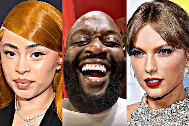 Rick Ross and Ice Spice Surprise Fans with Support for Taylor Swift