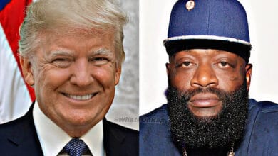 Rick Ross Showcases Private Jet Next to Donald Trump