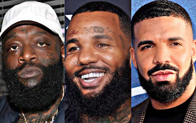 The Game Sparks Controversy with Cryptic Message Aimed at Rick Ross Amid Kendrick Lamar-Drake Feud