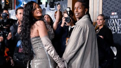 A$AP ROCKY & RIHANNA SHUT DOWN ‘WAKANDA FOREVER’ PREMIERE IN L.A. - WhatsOnRap Rihanna And ASAP Rocky Dazzle At ‘Wakanda Forever’ Premiere, Their First Red Carpet Since Becoming Parents.