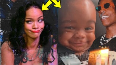 Rihanna’s first TikTok video is her baby