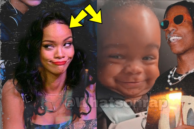 Rihanna’s first TikTok video is her baby