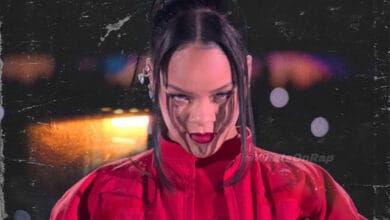 Rihanna Reveals Second Pregnancy During Super Bowl Halftime Show - WhatsOnRap Rihanna Reveals Second Pregnancy During Super Bowl Halftime Show