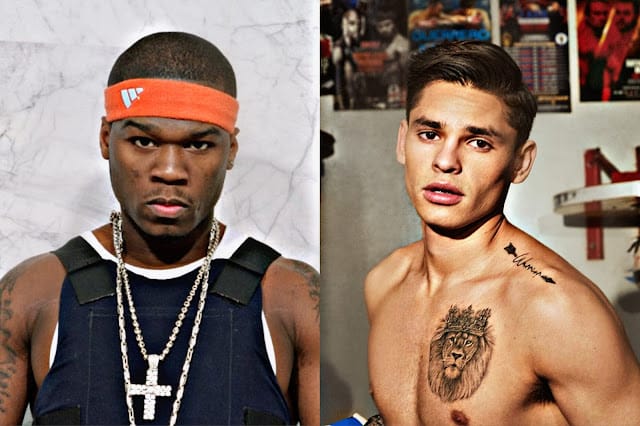 Ryan Garcia Invites 50 Cent to Ring Walk Amid Diddy Feud