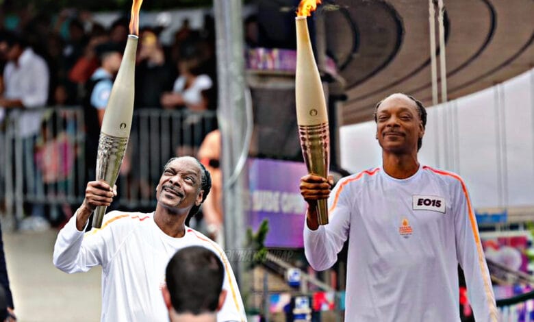 Snoop Dogg Carries the Olympic Torch Ahead of Paris Opening Ceremony Snoop Dogg Shines as Final Torch Bearer in Paris