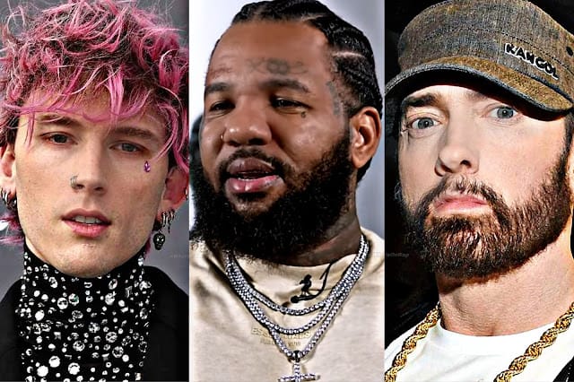 The Game Rates Rap Beef Winners: Machine Gun Kelly vs. Eminem Verdict Revealed in VLAD Interview
