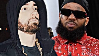 The Game Reveals Eminem's Response To The Diss Track "The Black Slim Shady" | WhatsOnRap Eminem Claps Back: The Game Reveals Response to