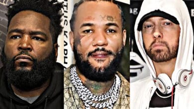 The Game Reacts to Dr. Umar's Claim That Eminem Can't Be Considered One of the Greatest Rappers Due to His Race The Game Defends Eminem Against Dr. Umar