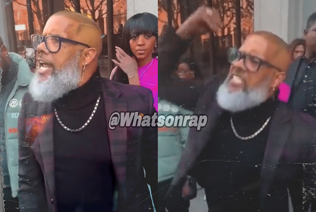 In an exclusive clip, Tory Lanez’s father had an emotional reaction to his son’s conviction leaving the courtroom.