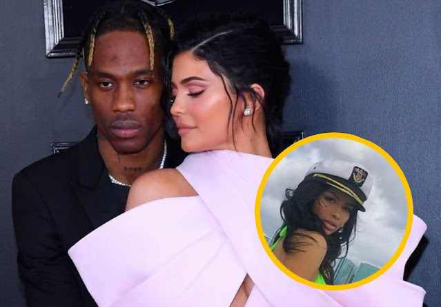 Travis Scott denied cheating on his girlfriend Kylie Jenner with a woman rumored to be his ex-girlfriend.