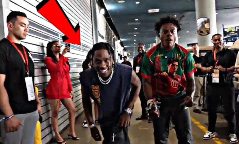 IShowSpeed Outruns Travis Scott in Fun-Filled Foot Race