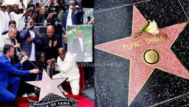 Tupac Shakur finally honored with star on Hollywood Walk of Fame Tupac Shakur Honored with Hollywood Walk of Fame Star