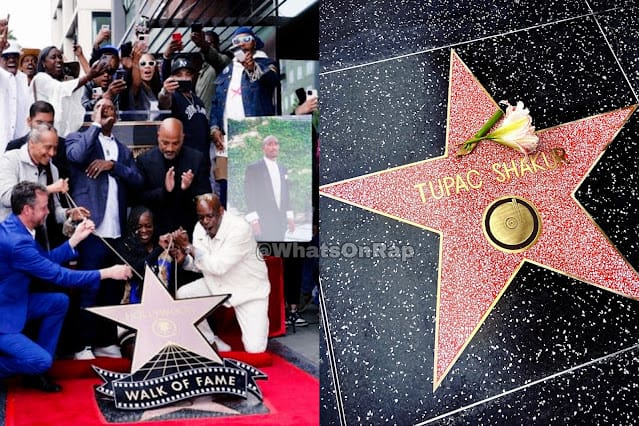 Tupac Shakur Honored with Hollywood Walk of Fame Star