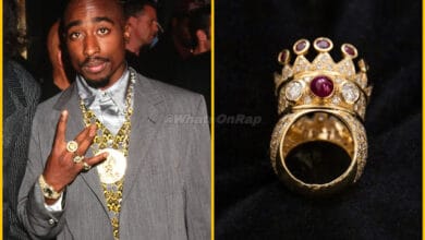 Tupac Shakur's Crown Ring Sets New Record with $1 Million Sale in New York Auction - WhatsOnRap Tupac Shakur