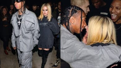 Tyga and Avril Lavigne Kiss, Confirm Dating Officially at Paris Fashion Week - WhatsOnRap HotNewHipHop
