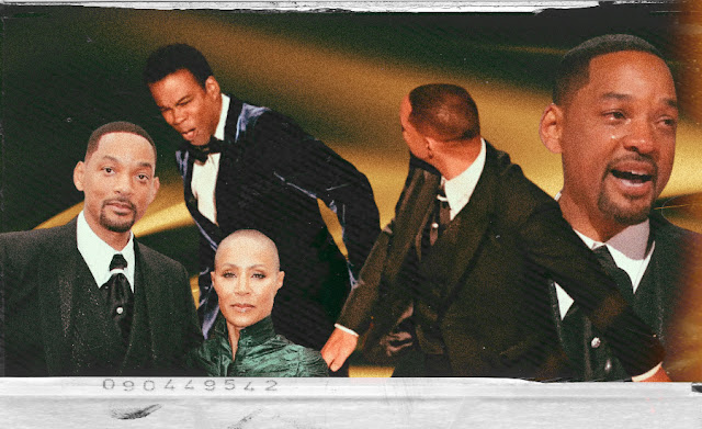 Will Smith Slaps Chris Rock In The Face During The Oscars Will Smith Slaps Chris Rock In The Face During The Oscars