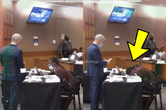Young Thug Appears To Look Defeated In Court As The Proceedings For RICO Case Continue.