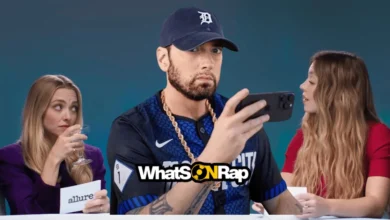 Eminem's "Lose Yourself" Bonds The Housemaid Stars in Epic Karaoke Rap Reveal.