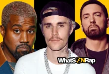 Justin Bieber flexes his rap skills with Eminem’s “Forgot About Dre” and Ye’s “Heartless.”