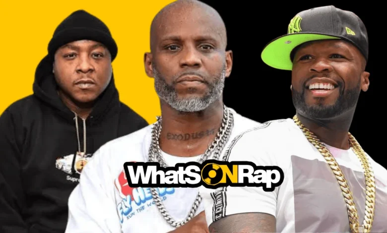 50 Cent producing a DMX podcast with Jadakiss.