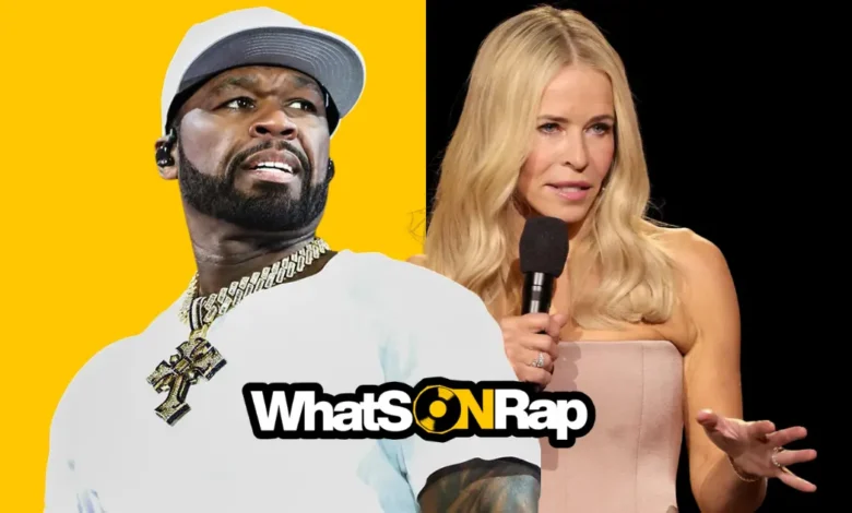 Chelsea Handler roasts 50 Cent in hilarious Critics Choice Awards monologue.