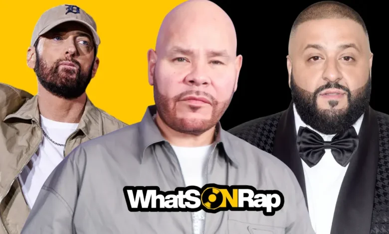 Fat Joe and DJ Khaled once went head-to-head over Eminem sneakers.