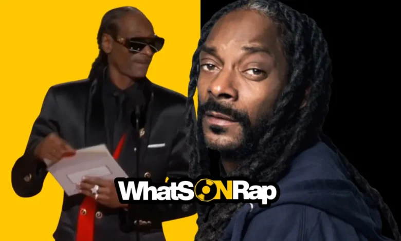 Snoop Dogg censored after wild joke during 2026 Golden Globes presentation.