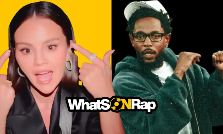 Selena Gomez rapping to Kendrick Lamar’s “Not Like Us” and it’s going viral.
