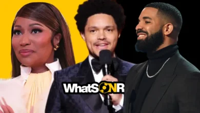 Trevor Noah Grammy monologue boldly shades Drake, Nicki Minaj, and Donald Trump while throwing praise 2 others Trevor Noah Grammy monologue shades Drake and Nicki Minaj.