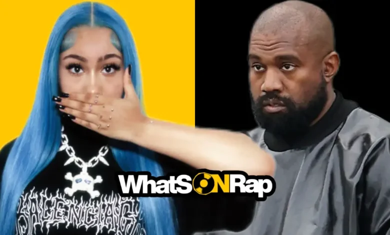 North West samples “Coldest Winter” by her father Kanye West.